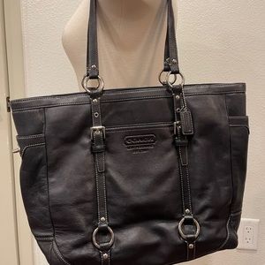Coach Leather Tote Purse